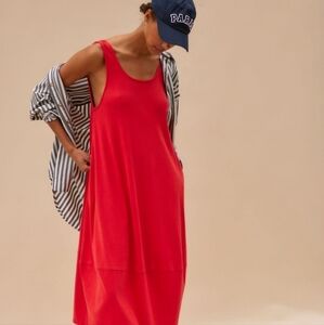 Free People Perth Midi Barrel Dress